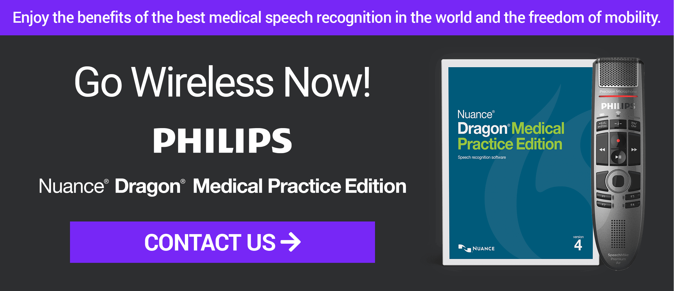 Dragon Medical Practice Edition + Philips SpeechMike Premium Air